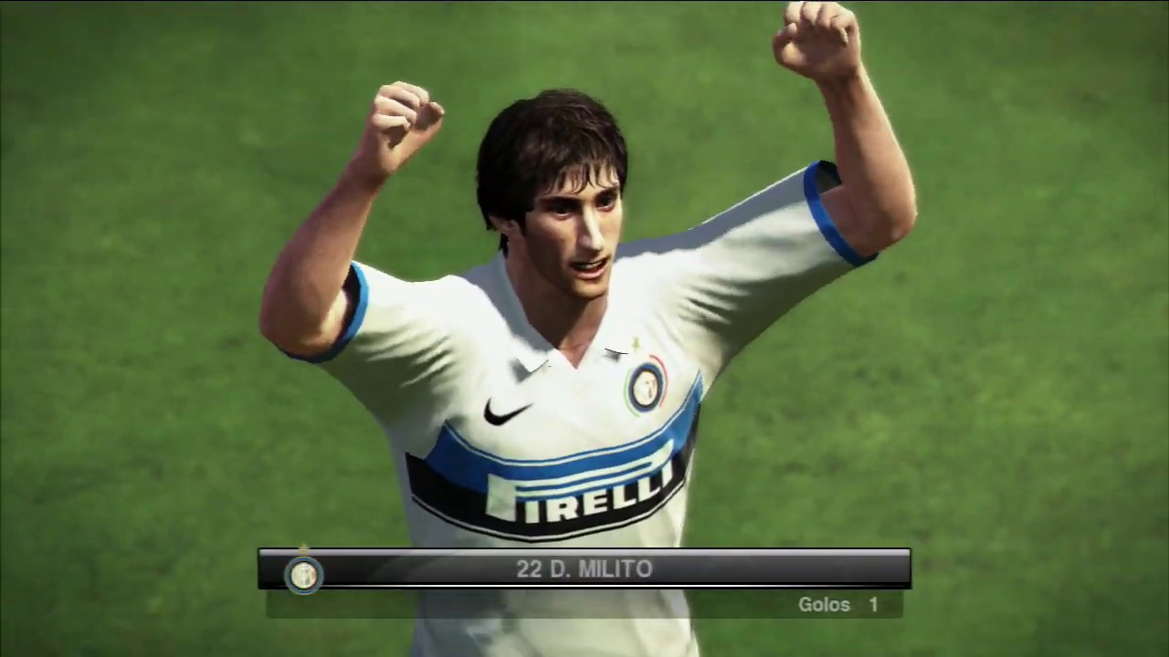 Sampdoria x FC Inter - PES 2010 - Master League 1&ordf; rodada