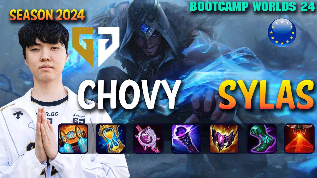 GEN Chovy SYLAS vs IRELIA Mid - Patch 14.21 EUW Ranked WORLDS 2024 Bootcamp | lolrec