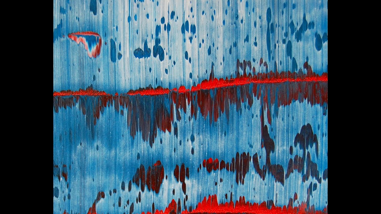 Nicky Henderson - Abstract Oil Painting Sped Up