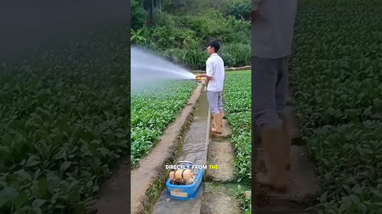 Smart Farming: Using Irrigation Canals to Water Crops Efficiently 