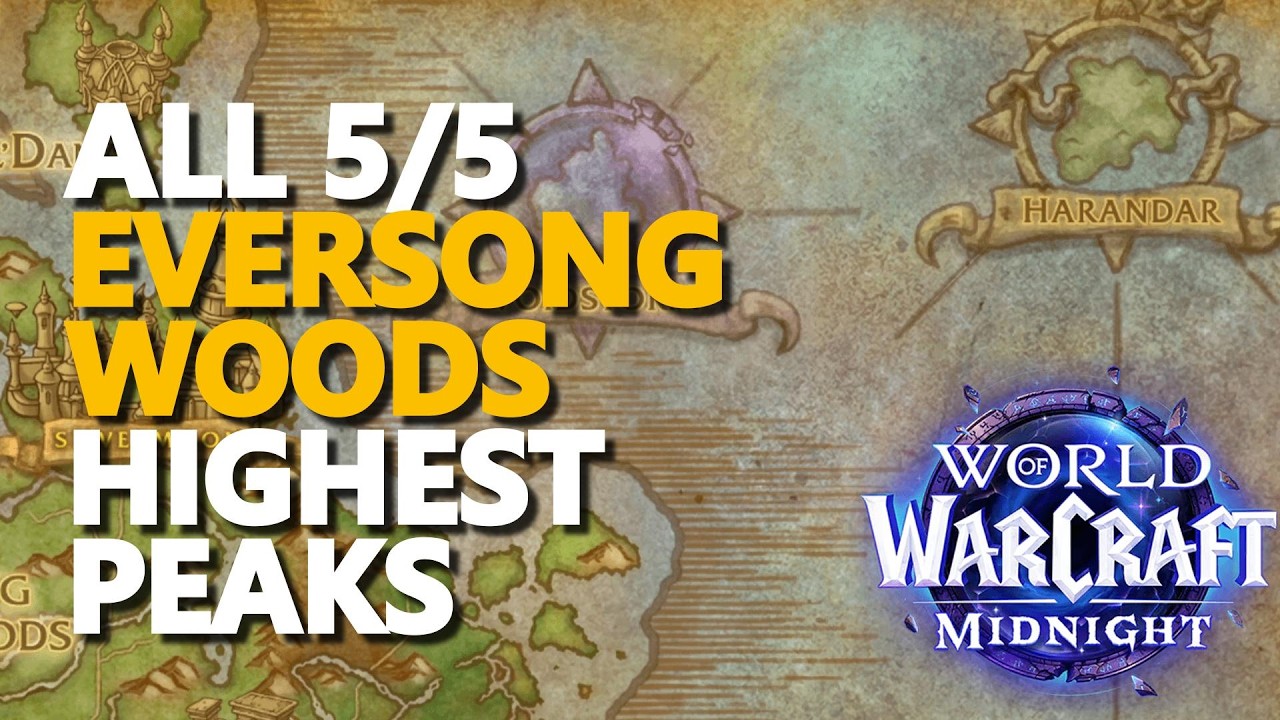 Eversong Woods  The Highest Peaks WoW Achievement