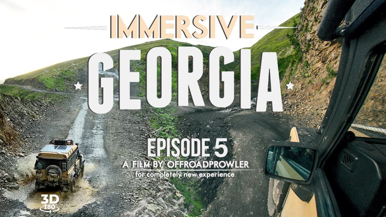 Climbing Through History: VR Drive to Abano Pass - Road To Omalo Experience