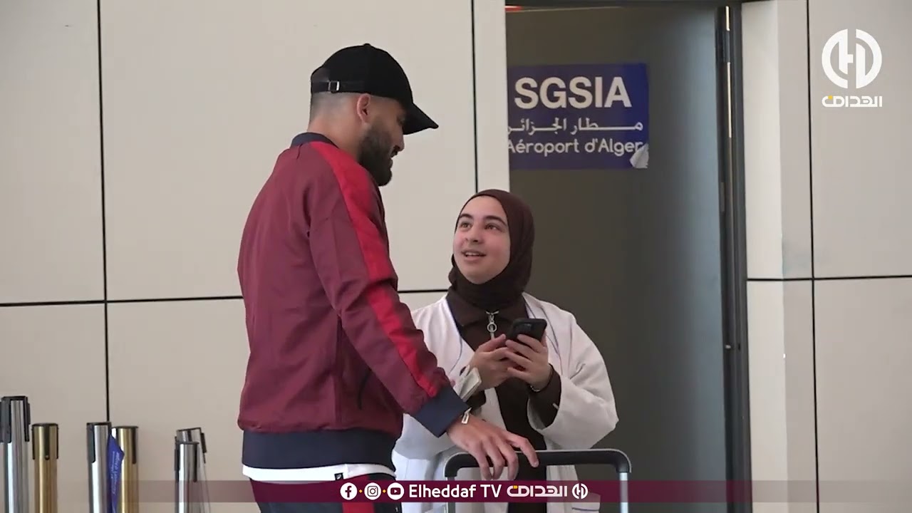 شاهد ... شباب بلوزداد يشد الرحال إلى مصر تحسبا لمواجهة نادي المصري البورصعيدي