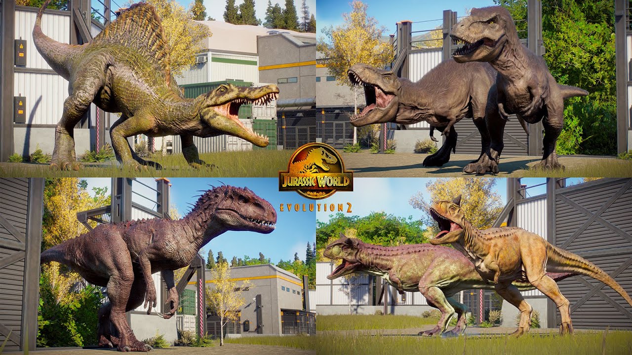RELEASE ALL 96 TERRESTRIAL DINOSAURS SPECIES IN OREGON - Jurassic World Evolution 2