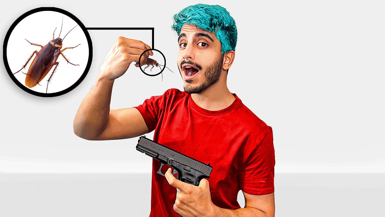 سويت اقوى تحدي في فلة باور و الخسران يآكل حشرات أو يصبغ شعره 🤯🔥