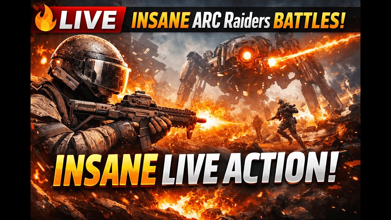 🔥 LIVE: Intense ARC Raiders Battles | Full Action!