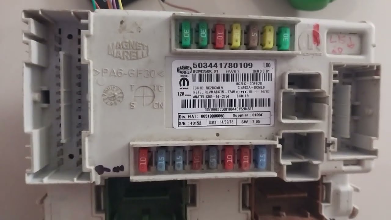Bcm Fiat Argo Leitura & Gravação