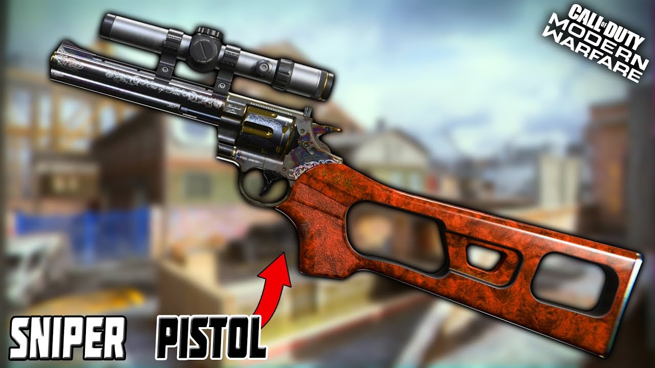 I Made A SNIPER PISTOL In Modern Warfare And It Is AWFUL!
