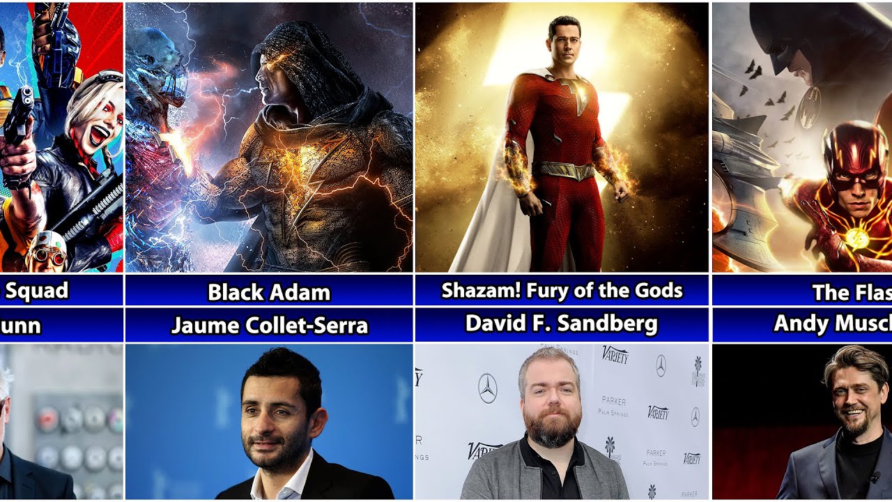 All Director In Each DCEU Movie