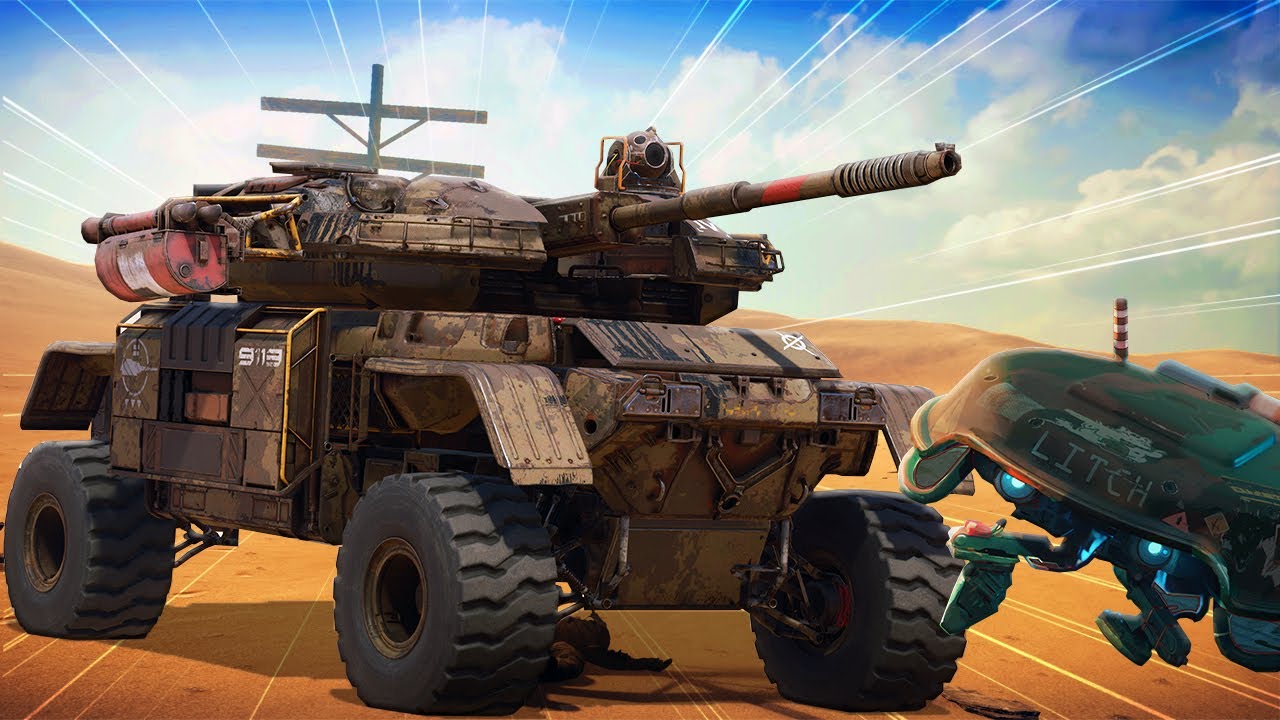 I Used The Vehicle From TANKHEAD in CROSSOUT