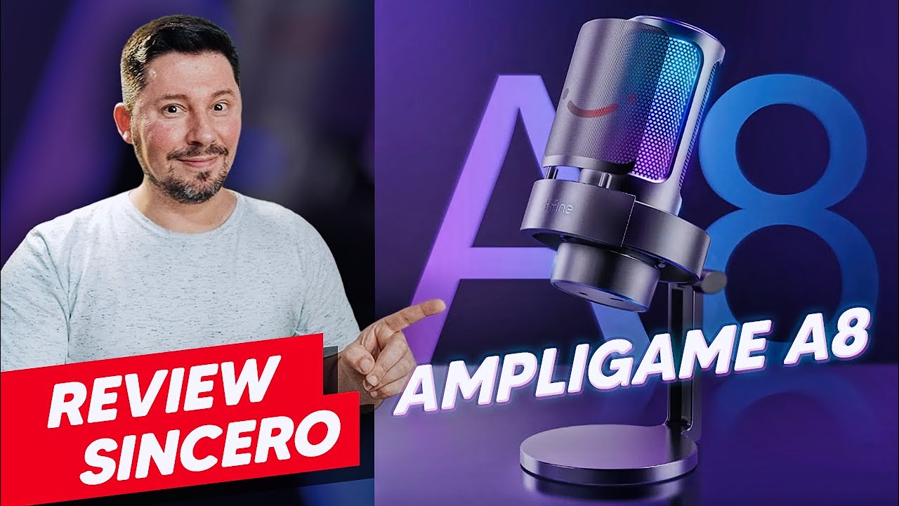Microfone USB condensador FIFINE AmpliGame A8 | Review Sincero