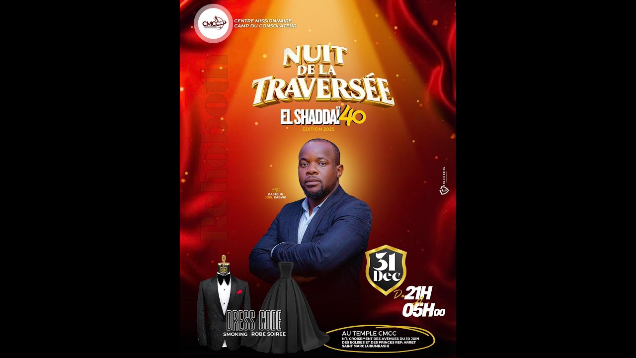 NUIT DE  TRAVERSEE | PASTEUR JOEL KABWE