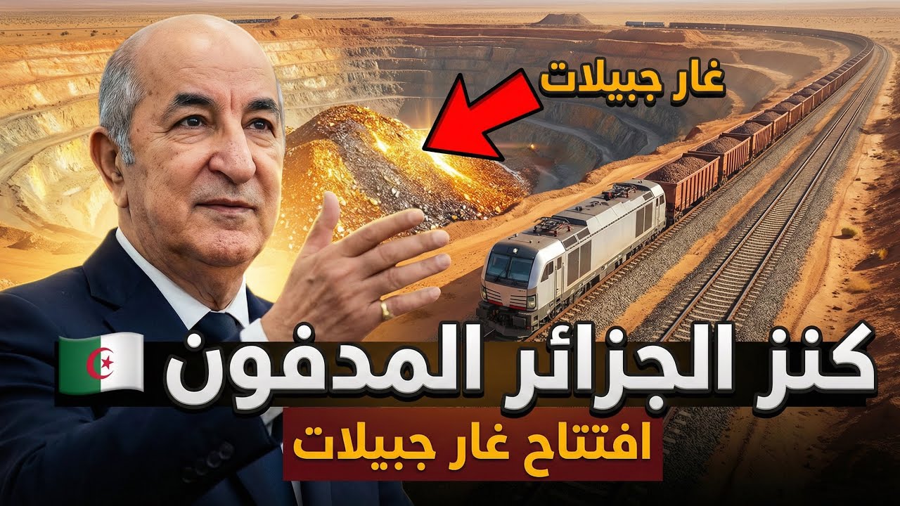 ‼️ الجزائر تفعلها أخيرًا من قلب الصحراء… الجزائر تطلق أضخم مشروع منجمي في تاريخ العالم