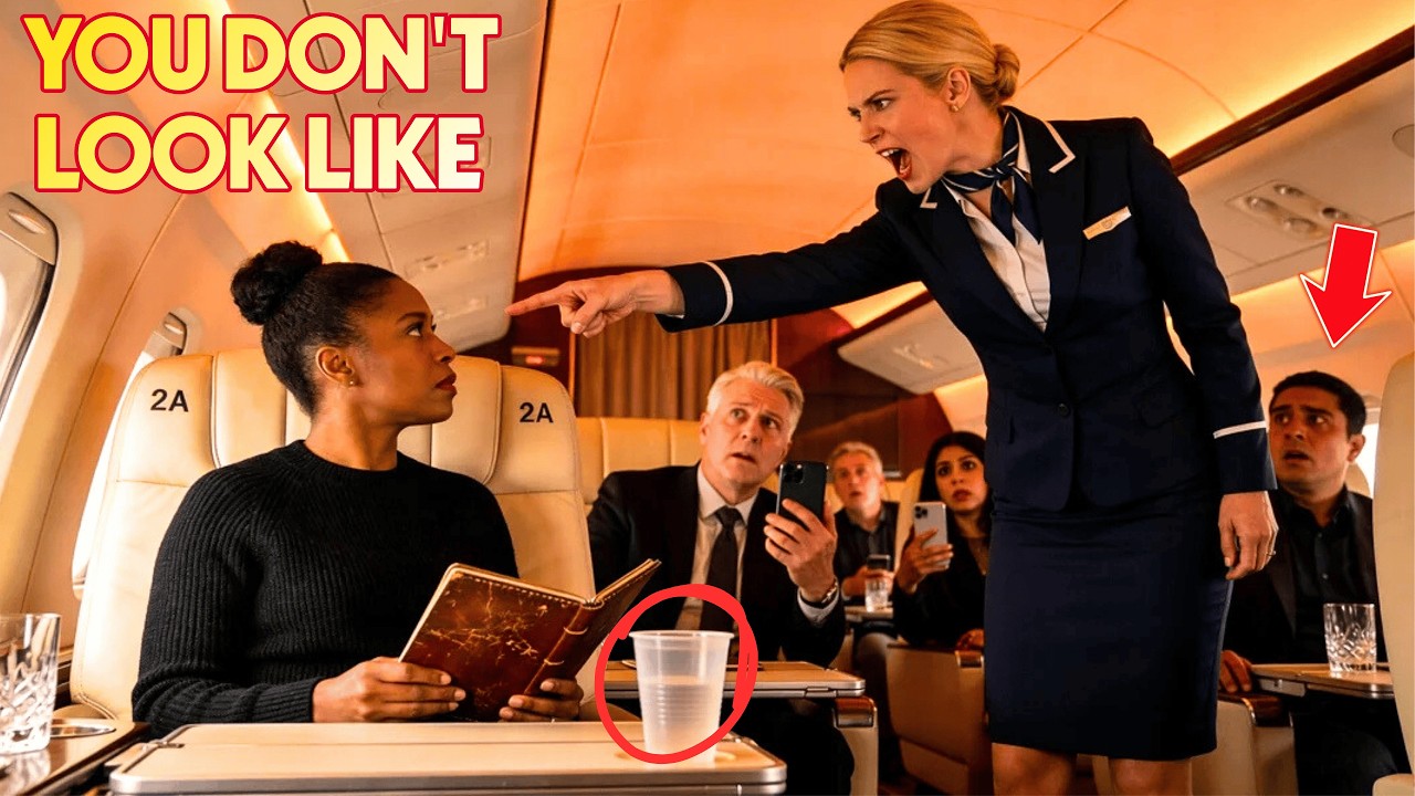 Black Passenger Denied Juice in First Class—Froze When She Said 