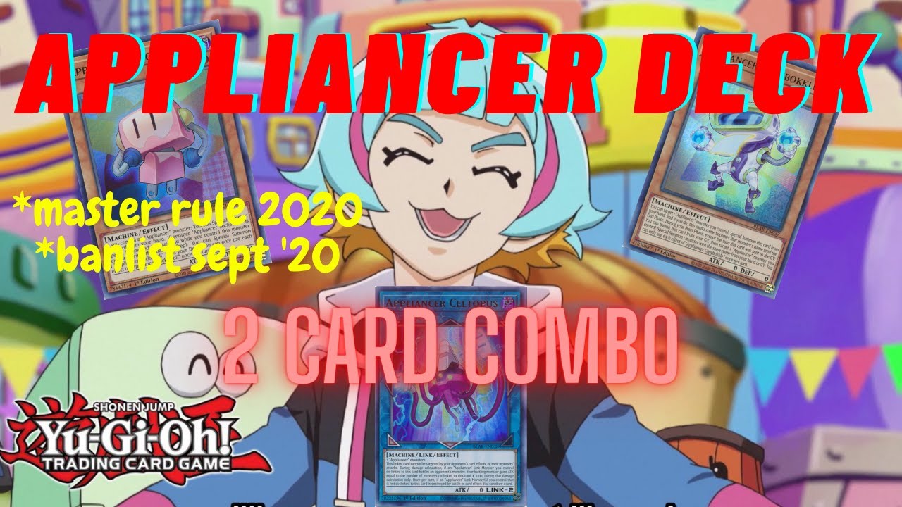 YUGIOH Appliancer Deck 2 Card Combo - THIS BOARD IS INSANE!!!!