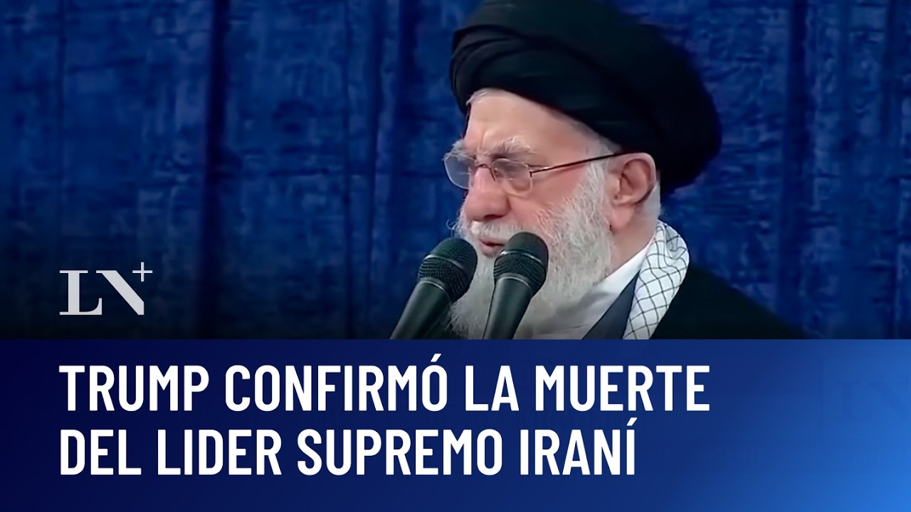 Trump confirmó la muerte de Alí Khamenei, el líder supremo de Irán