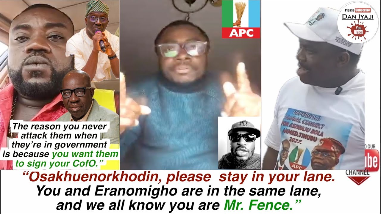 Osakhuenorkhodin, please stay in your lane  You and Eranomigho are in the same lane, and we all know