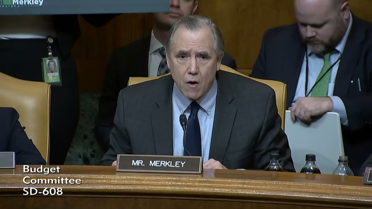 Senator Merkley Opens Senate Hearing on Russell Vought’s OMB Nomination – Opening Statement