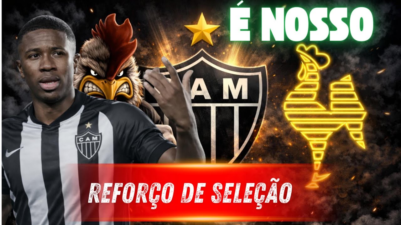 GALO acerta contração de jogador de seleção#Alanminda#galo#atléticomineiro