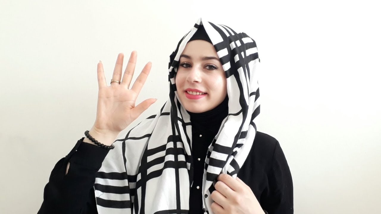 أجمل 5 لفات حجاب 2019 🔥 للمدرسة والعمل ✔