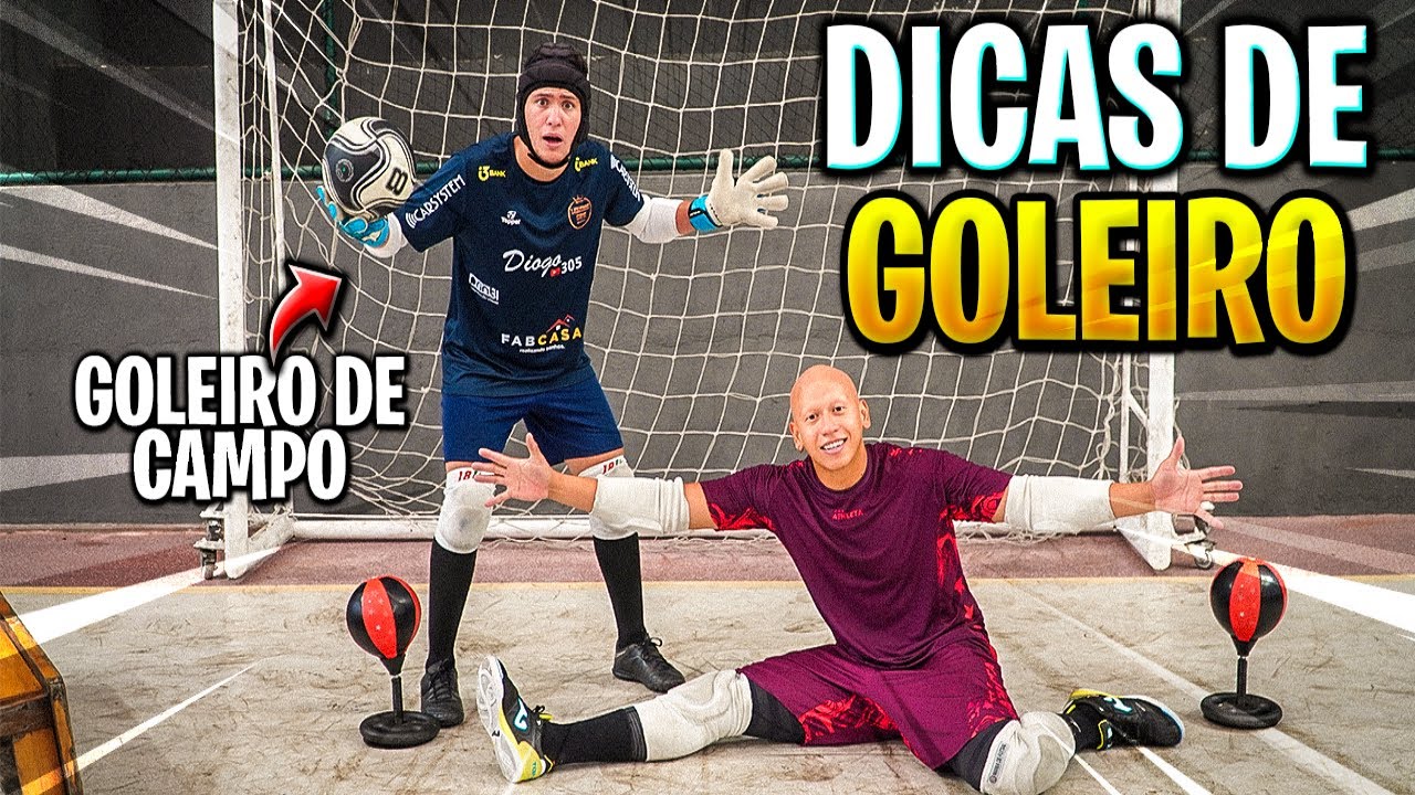 TRANSFORMANDO um Goleiro de CAMPO em Goleiro de FUTSAL! (Ft. Careca)