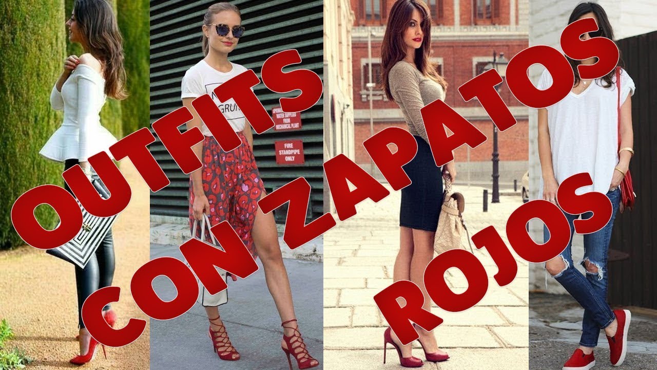 Outfits con zapatos rojos/Outfits with red shoes |THE CLOSET
