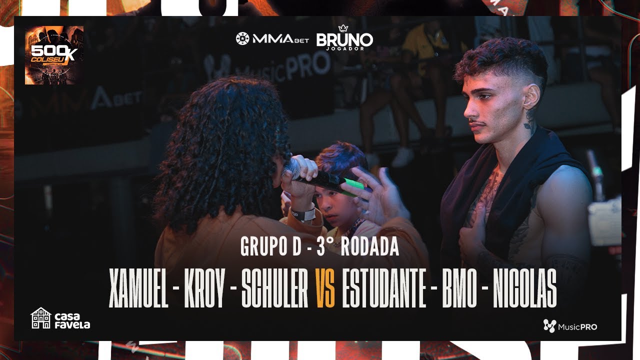 (FICOU PESSOAL? 🔥) KROY, XAMUEL E SCHULER X ESTUDANTE,NICOLAS E BMO - GRUPO D - 3° RODADA - 