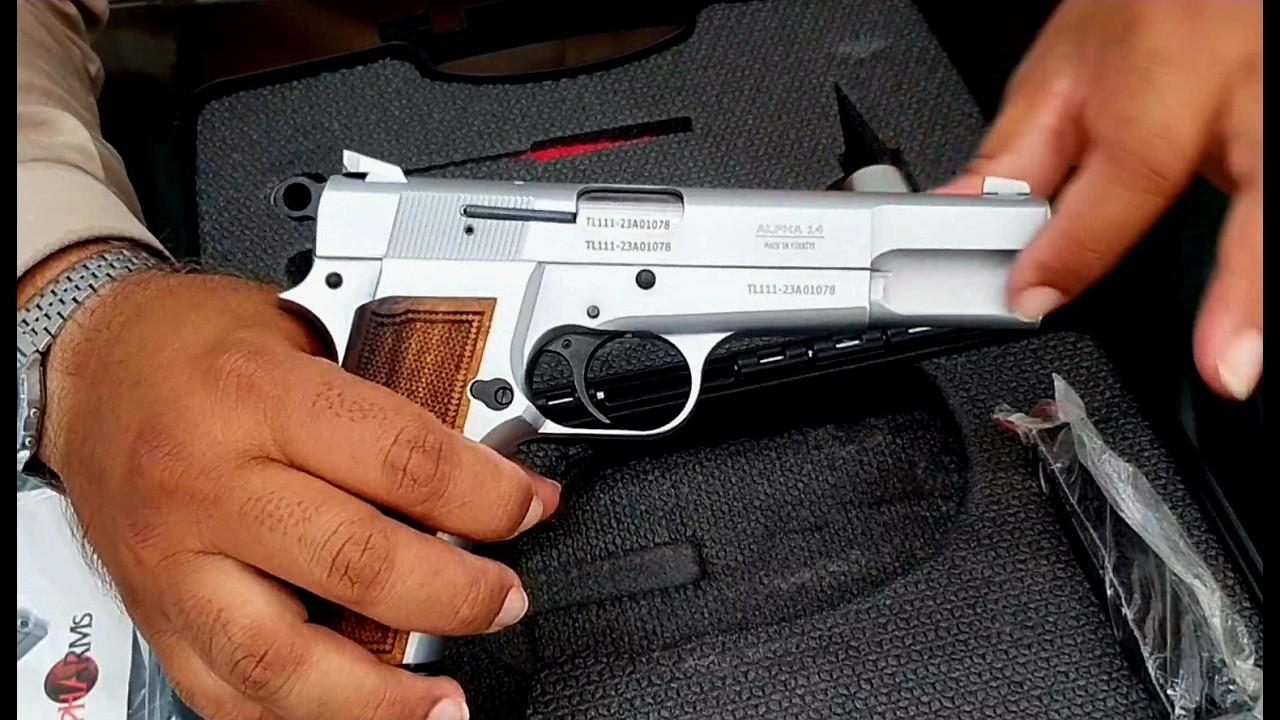 ALPHA 14 9mm Pistol Unboxing Review