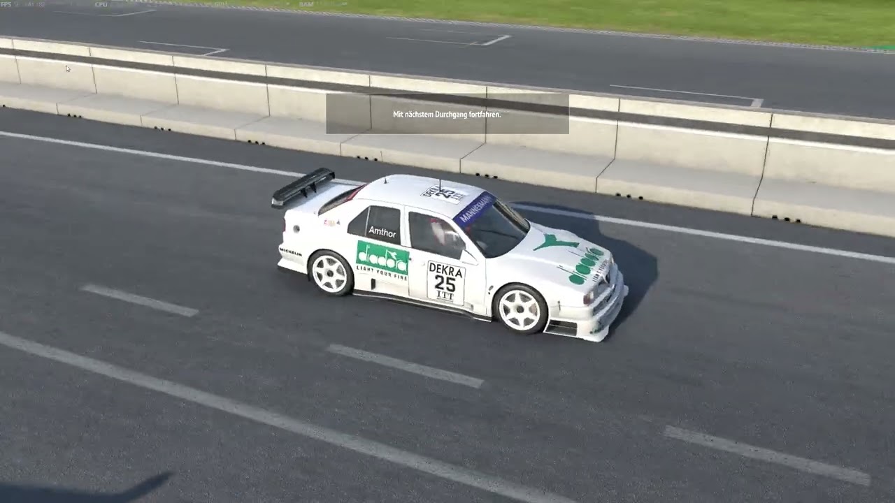 RaceRoom Racing Experience Daily Hockenheim Classic mit dem Alfa 155 ti DTM 1995