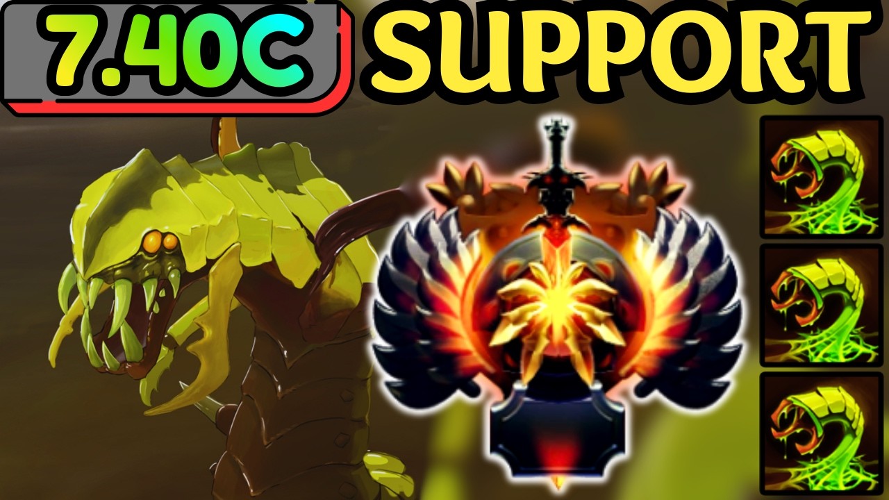 🔥 IMMORTAL VENOMANCER SUPPORT — MAP CONTROL & DAMAGE 🔥 DOTA 2