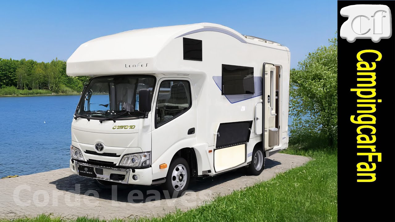 【コルドリーブス 2026年モデル：バンテック】詳細レビューと他車情報：5x2mの駐車枠に収まるフル装備のカムロードキャブコンキャンピングカー