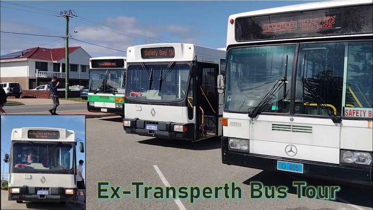 Ex-Transperth High-Floor Bus Tour