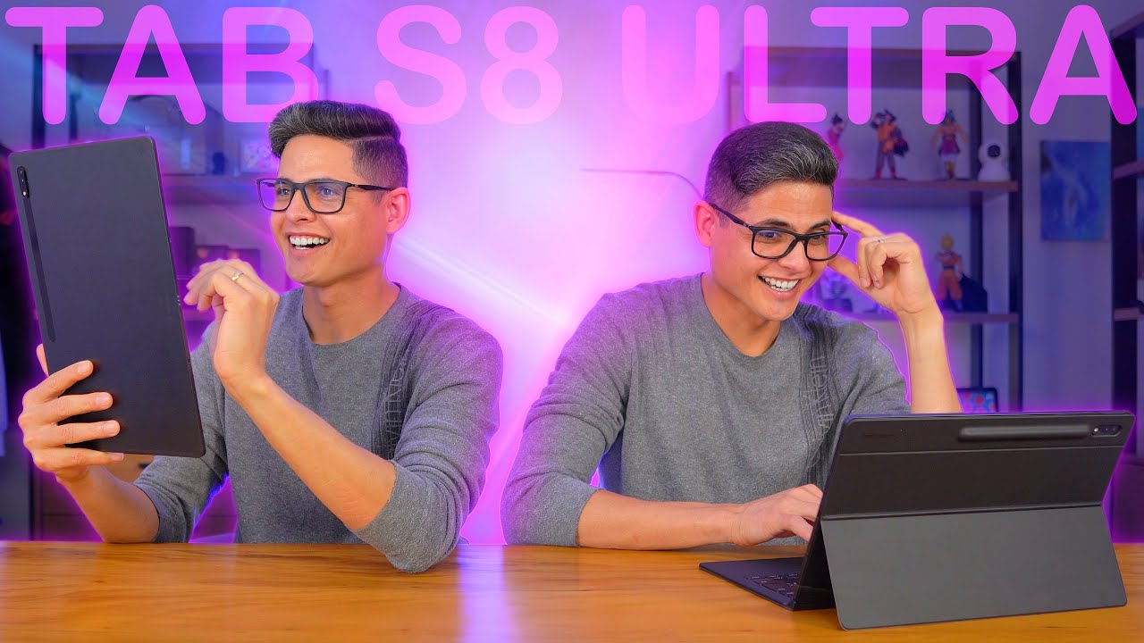 CHEGOU! O melhor TABLET que já usei! SAMSUNG Galaxy Tab S8 Ultra 5G - Unboxing e Impressões