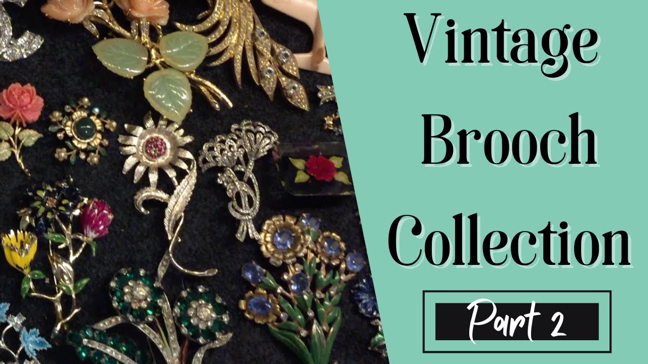 My Vintage Brooch Collection - Part 2