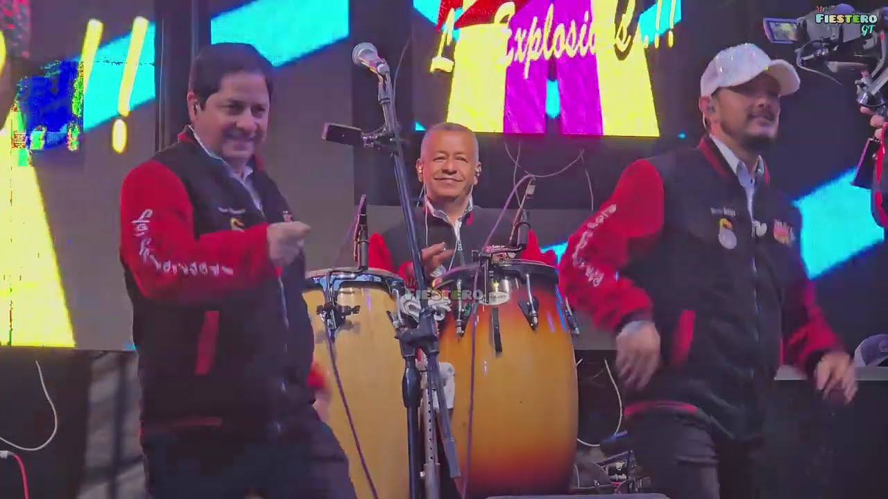 concierto de Grupo Branly, Los Explosivos del momento
