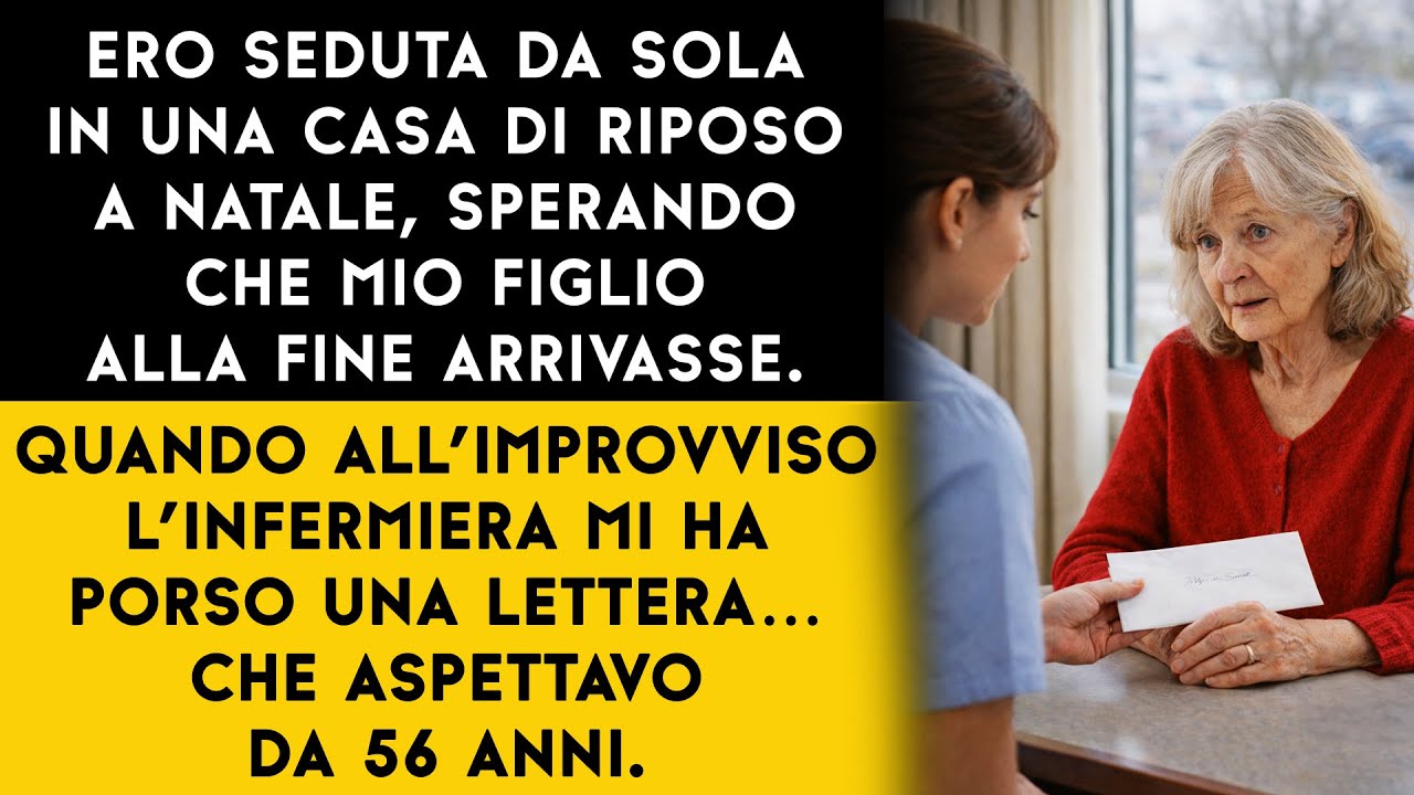 Mi hanno lasciata sola in una casa di riposo… ma una lettera in una busta bianca ha cambiato tutto