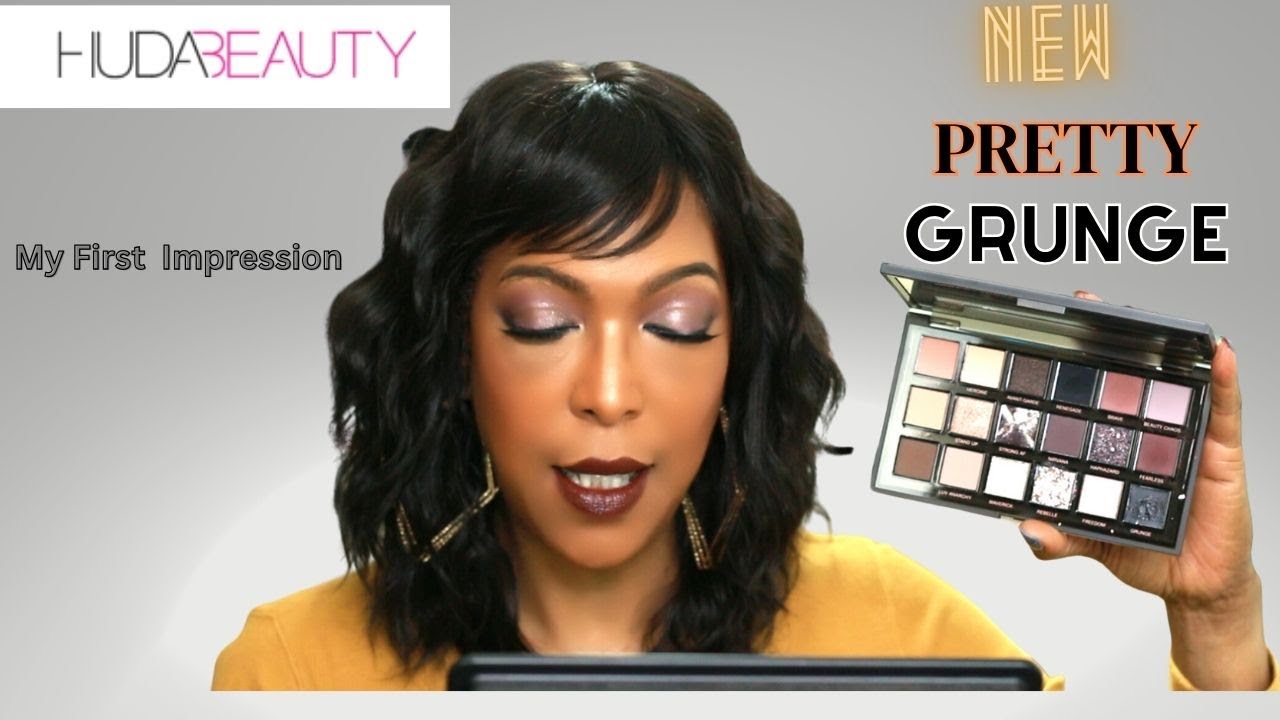 NEW Huda Beauty Pretty Grunge Palette | First Impression | @HauteBellaExperience