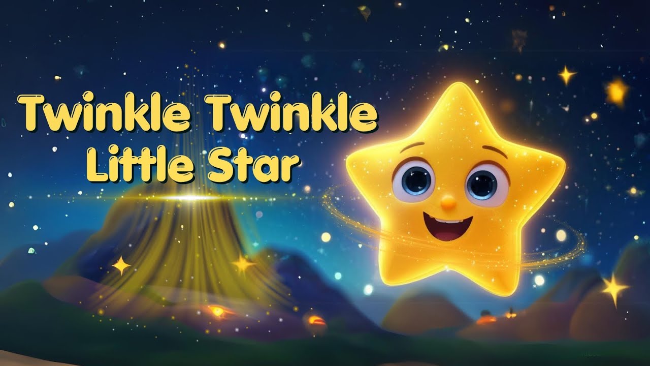 Twinkle Twinkle Little Star | 3D Nursery Rhyme & Kids Songs | Kids Bedtime Poem