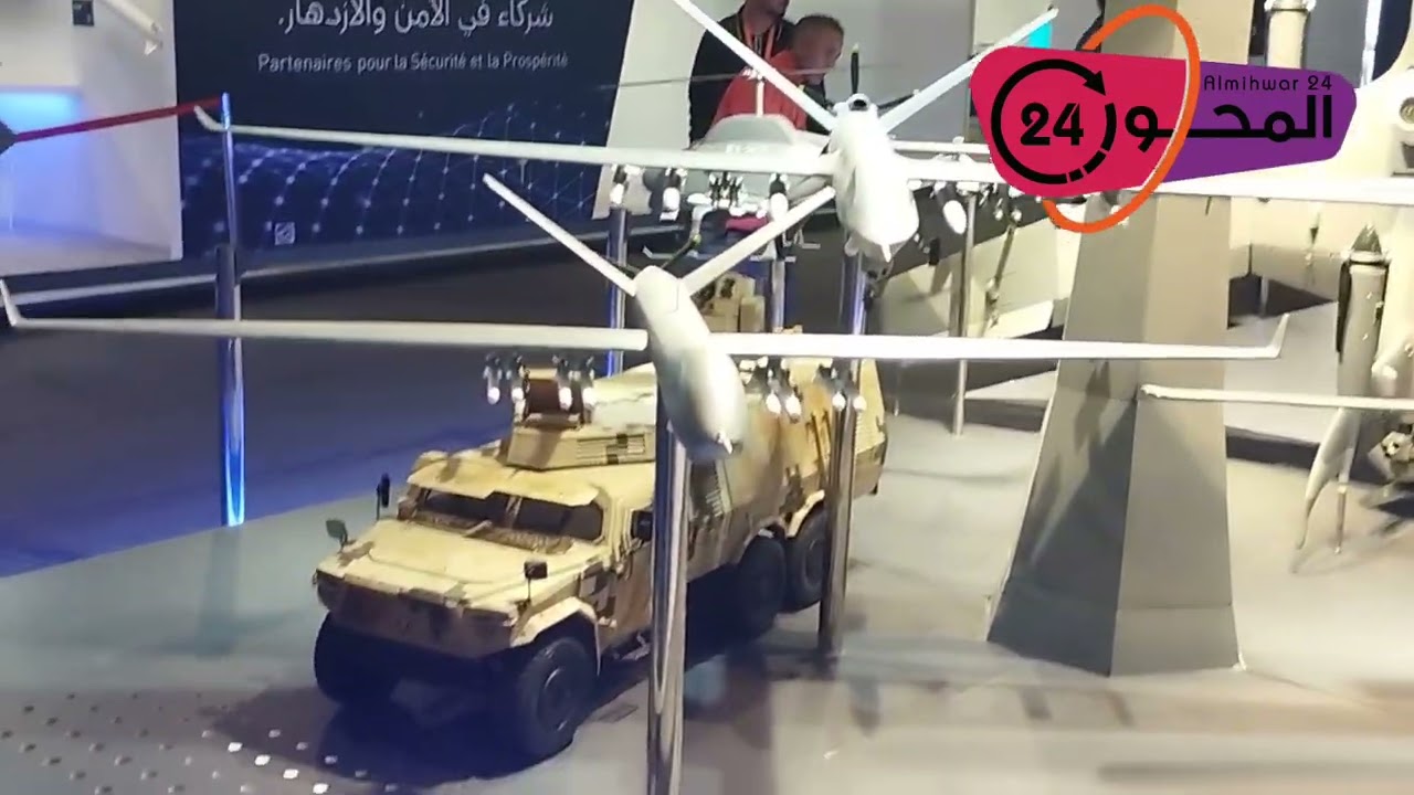 جولة كاميرا المحور24 بمعرض الطيران بمراكش