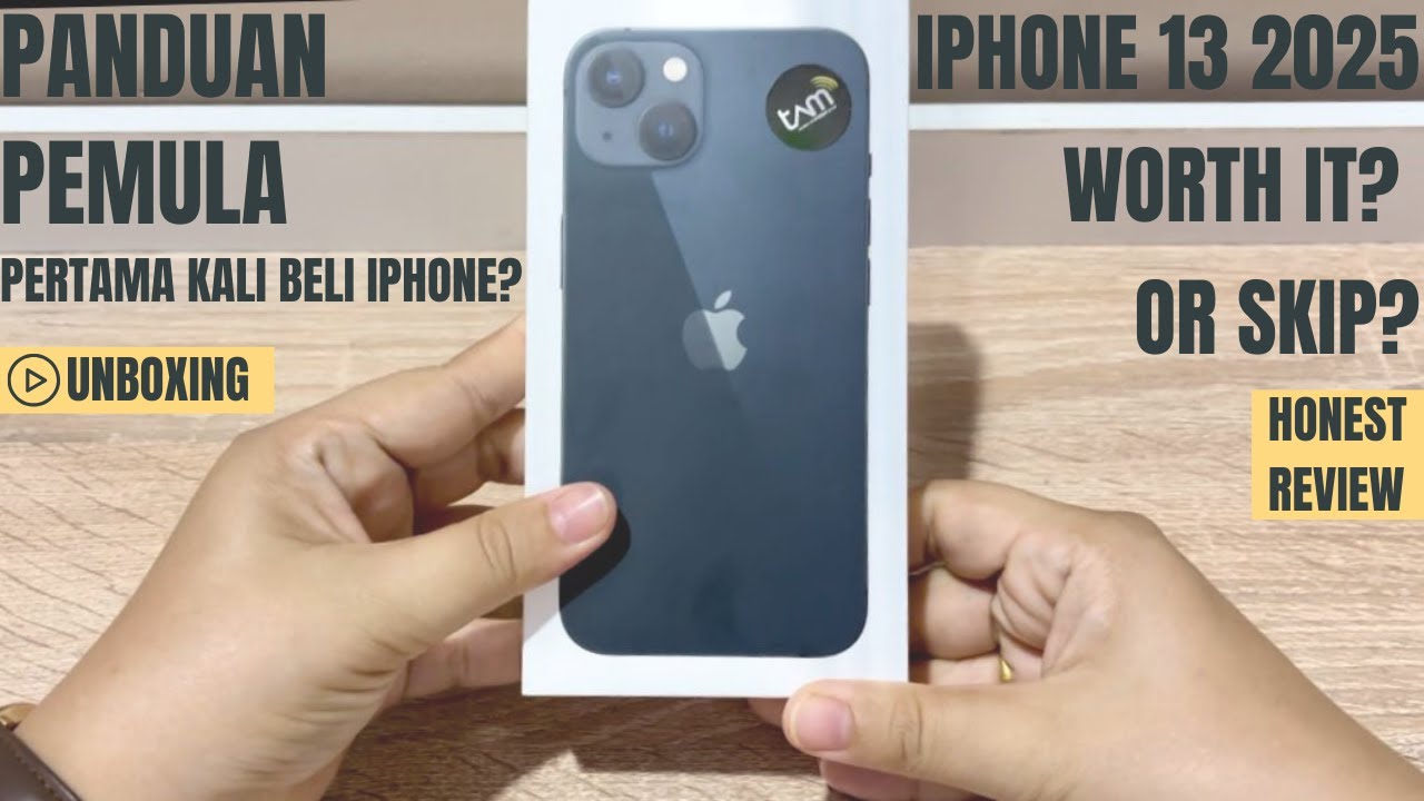 Harga terjun bebas! Unboxing Iphone 13 di tahun 2025, masih worth it?