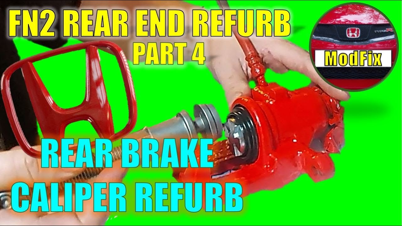 FN2 Rear Brake Caliper Refurb Honda Civic Type R Mk 8 Gen CTR