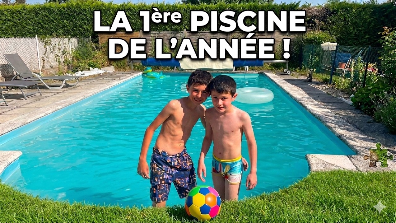 SAISON PISCINE OUVERTE POUR 2023 !