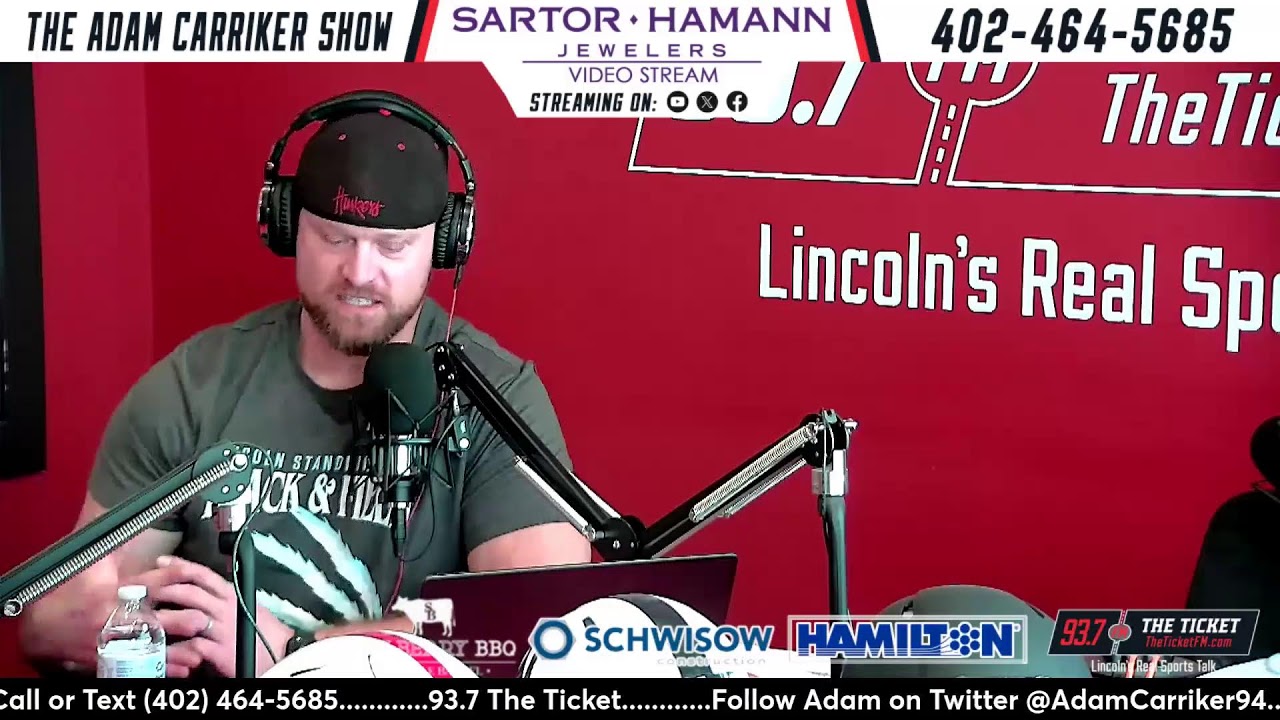 Adam Carriker's  Major Husker Sports & Football Updates!
