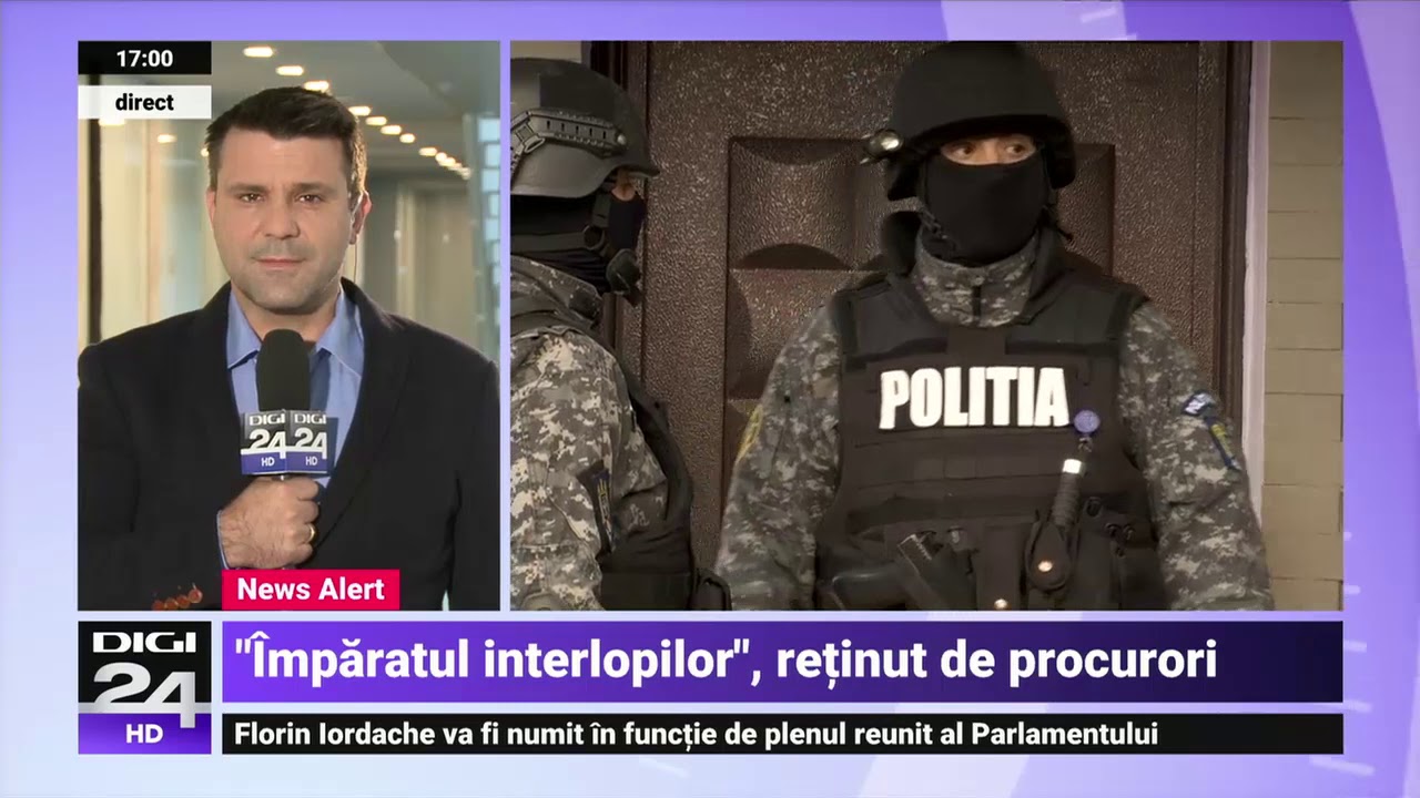 „Împăratul interlopilor”, reținut de procurori