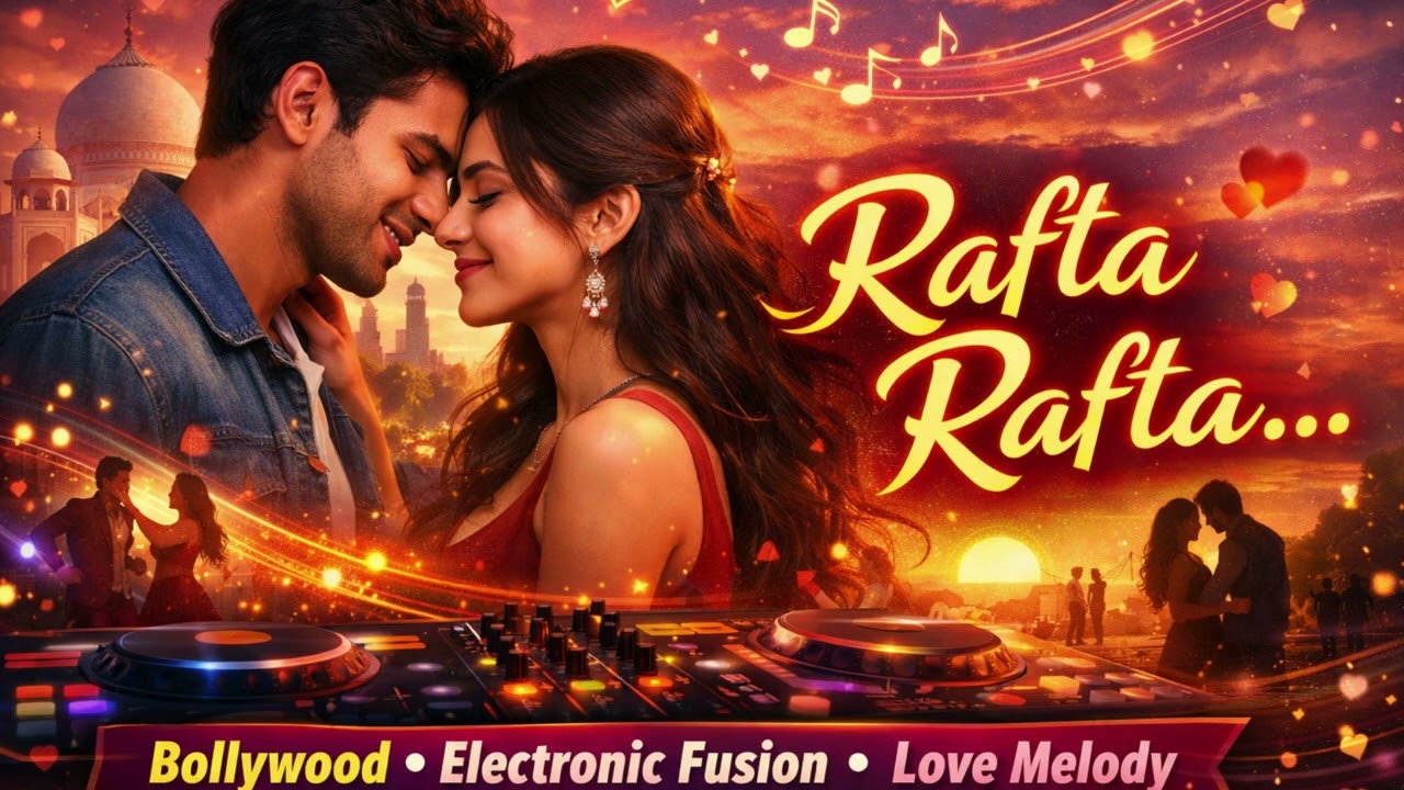 Rafta Rafta _dekho ye | Bollywood chill music | Hindi romantic track | love song | falling in Love