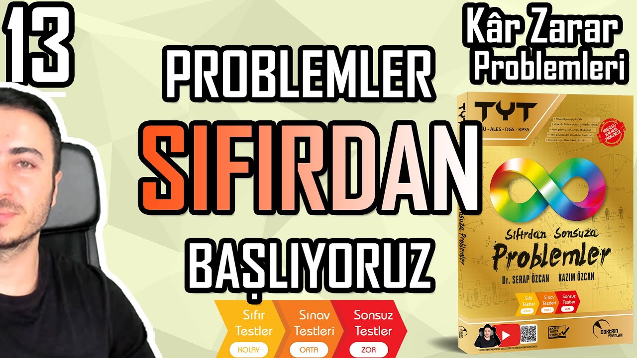 PROBLEMLER SIFIRDAN BAŞLIYORUZ/ Kâr Zarar Problemleri #yks2026