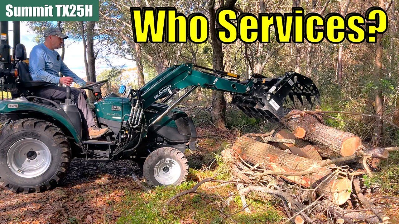 How Do You Get Your Summit TX25H Tractor Serviced Without a Dealer?
