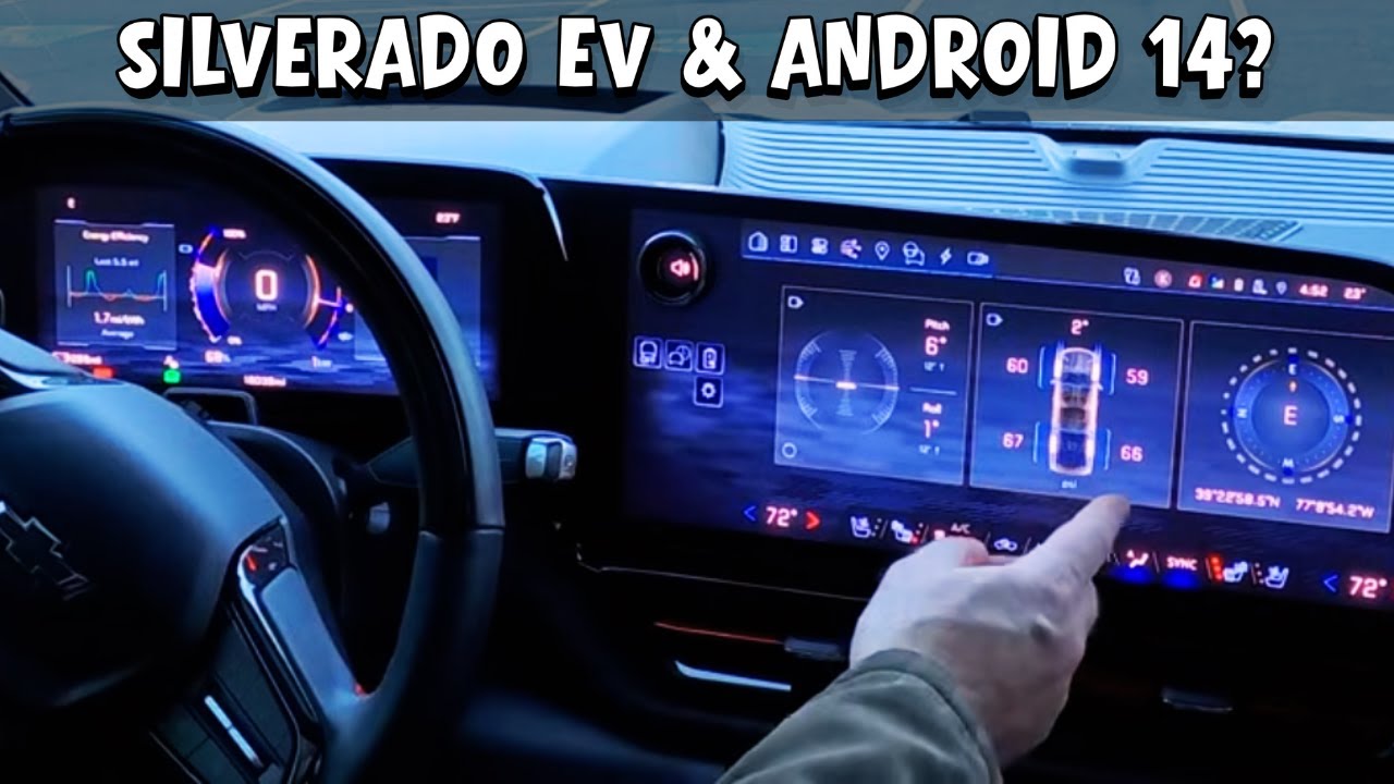 Электромобиль Silverado получил обновление до Android 14! Что изменилось и как его получить.