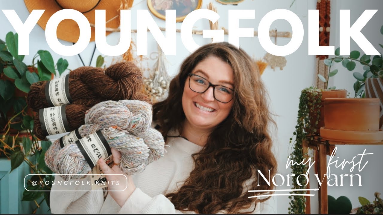 Подкаст YoungFolk Knits: Пробуем пряжу Noro Yarn Madara | Кардиган Sailor, незавершённые работы и...