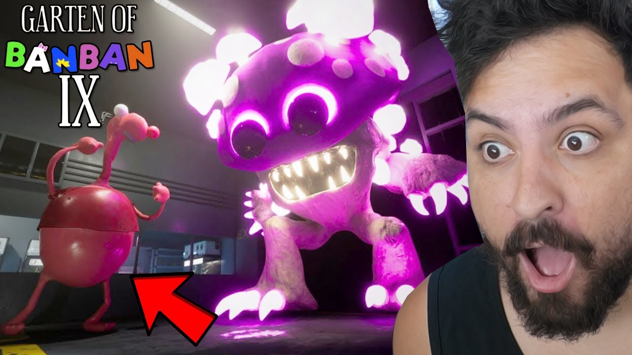 Encontrei os NOVOS PERSONAGENS DE GARTEN OF BANBAN 9... OONY BALLOONY vs TRUFFLETOOT !!